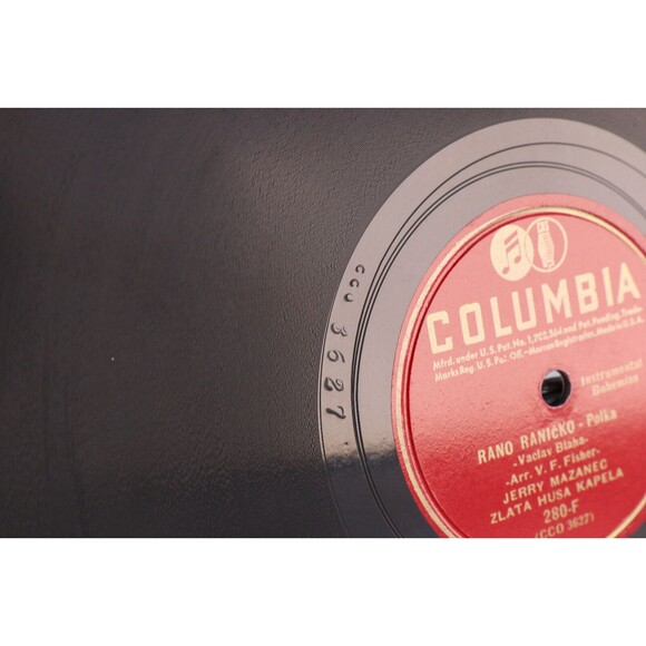 Jerry Mazanec - Rano Raničko / Chaloupky Pod Horami 1941 10" 78rpm Record 280-F - Picture 6 of 16